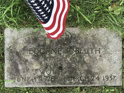 Eugene E. Smith Grave Marker